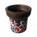 Чаша для кальяна глина GrynBowls Accent Flower