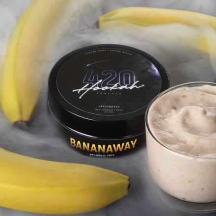 Табак 4.20 Bananaway 250 грамм (банановое пюре)