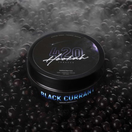 Табак 4.20 Black Currant 100 грамм (черная смородина)
