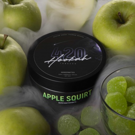 Табак 4.20 Apple Squirt 100 грамм (яблочная конфета)