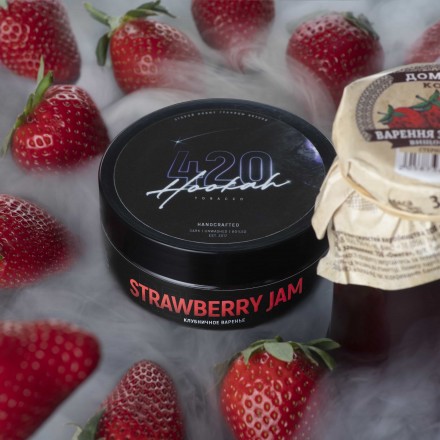 Табак 4.20 Strawberry Jam 100 грамм (клубничное варенье)