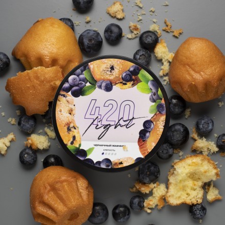 Тютюн 4.20 Light Line Чорничний Мафін 100 грам