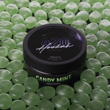 Табак 4.20 Candy Mint 250 грамм (мятные леденцы)