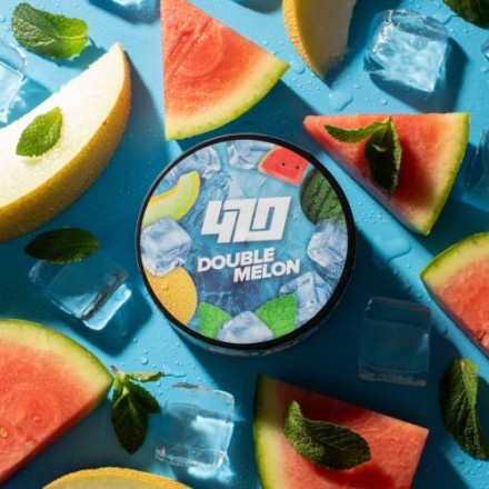 Табак 4.20 Double Melon 100 грамм (диня кавун мята)