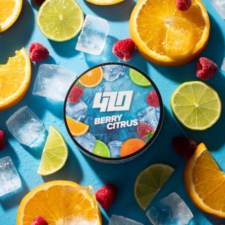 Табак 4.20 Berry Citrus 100 грам (малина апельсин лайм)