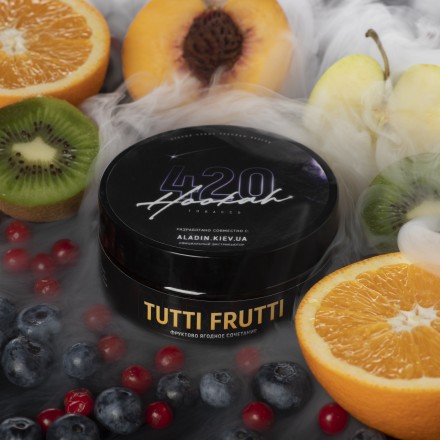 Табак 4.20 Tutti Frutti 100 грамм (фруктово-ягодный микс)