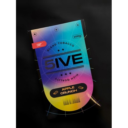 Тютюн 5IVE Hard Apple Crunch Spring Line 100 грам (яблуковий штрудель)