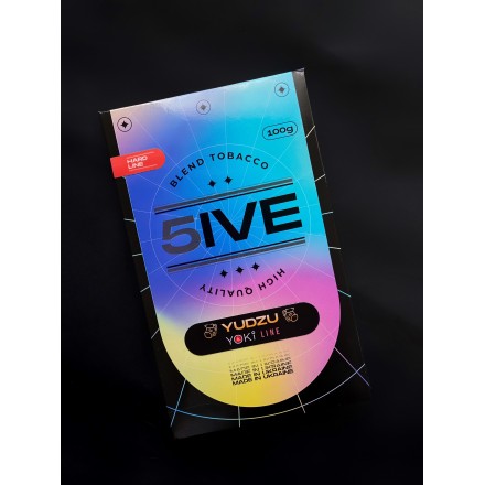 Табак 5IVE Hard Yudzu 100 грамм (лимонад личи слива)