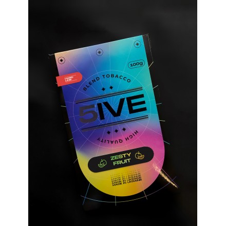 Табак 5IVE Hard Zesty Fruity Spring Line 100 грамм (яблучно цитрусовий лимонад)