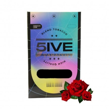 Тютюн 5IVE Medium Roses 100 грам (троянда)