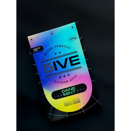 Табак 5IVE Medium Cane Mint 100 грамм (мятный холс)