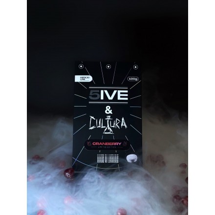 Табак 5IVE Medium Cranberry 100 грамм (клюква) + 5 грамм Cultura