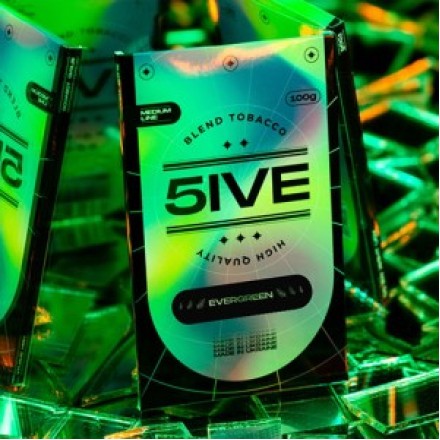 Тютюн 5IVE Medium Evergreen 100 грам (хвойя)