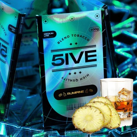 Табак 5IVE Medium Rumpine 100 грамм (ром с ананасом)