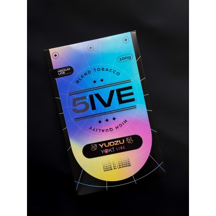 Тютюн 5IVE Medium Yudzu 100 грам (лимонад личі зливу)