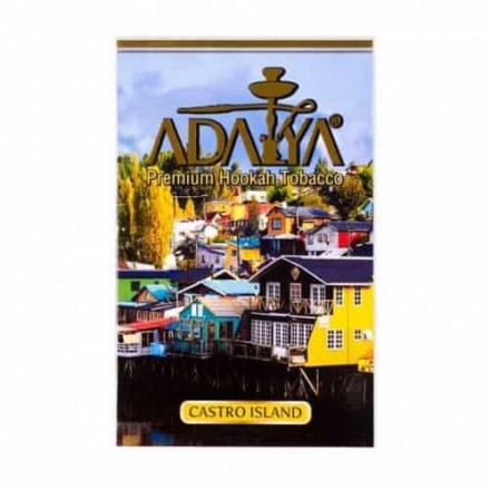 Тютюн Adalya Castro Island 50 грам (диня ваніль чорниця лід)