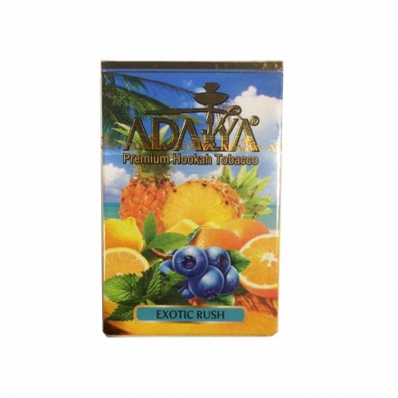 Табак Adalya Exotic Rush 50 грамм (лесные ягоды цитрусы черника экзотические фрукты)