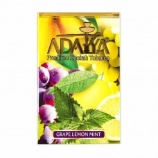 Тютюн Adalya Grape Lemon Mint 50 г (виноград лимон м'ята)