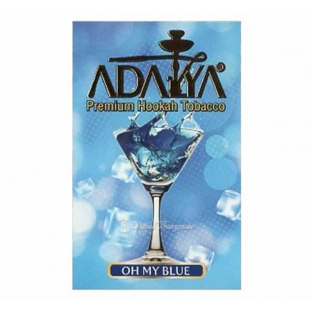 Табак Adalya Oh My Blue 50 грамм (ликер лёд)