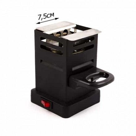Электрическая плитка для розжига угля на 3 угля 600w