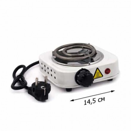 Електрична плитка для розпалювання вугілля 500W (міні)