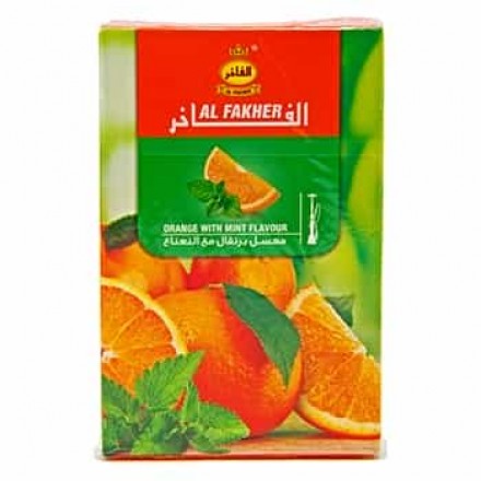 Табак Al-Fakher Orange With Mint 50 грамм (апельсин с мятой)