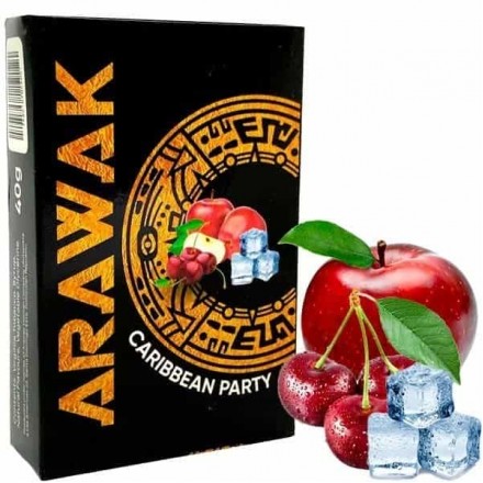 Табак Arawak Light Line Caribban Party 40 грамм (яблоко вишня лёд)