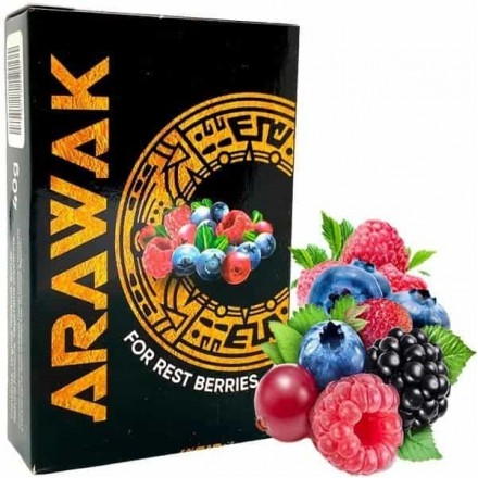 Табак Arawak Light Line For Rest Berries 40 грамм (ягодный микс лёд)