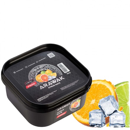 Табак Arawak Strong Line Citrus Mate 200 грамм (микс цитрусовых лёд)