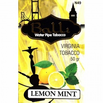 Табак Balli Lemon Mint 50 грамм (лимон мята)