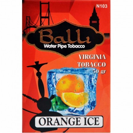 Тютюн Balli Orange Ice 50 грам (апельсин лід)