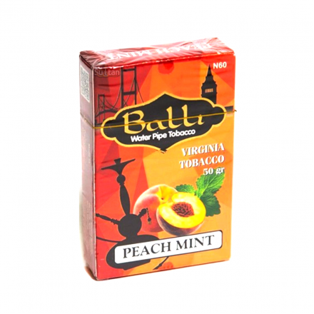 Табак Balli Peach Mint 50 грамм (персик мята)
