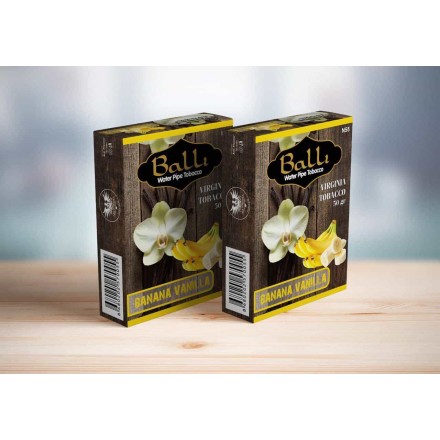 Табак Balli Vanila Banana 50 грамм (ваниль банан)