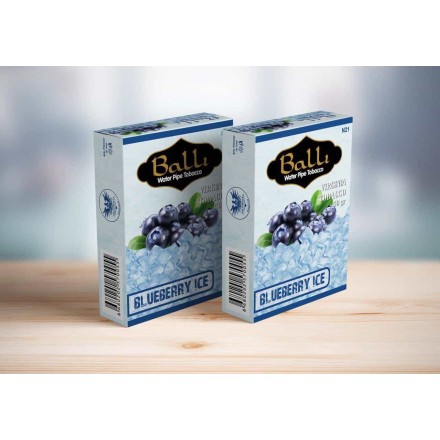 Табак Balli Blueberry Ice 50 грамм (черника лёд)