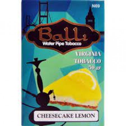 Табак Balli Cheesecake Lemon 50 грамм (лимоно-творожный пирог)