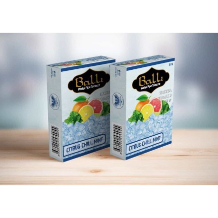 Табак Balli Citrus Mint Chill 50 грамм (микс цитруса с мятой)