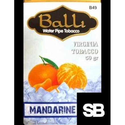 Табак Balli Mandarine Ice 50 грамм (мандарин лёд)