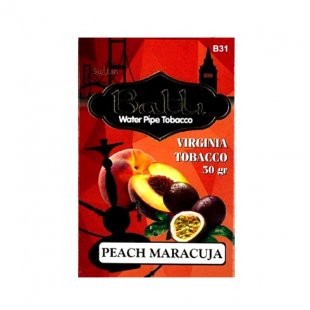 Табак Balli Peach Maracuja 50 грамм (персик маракуйя)