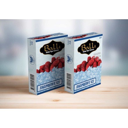 Табак Balli Raspberry Ice 50 грамм (малина лёд)