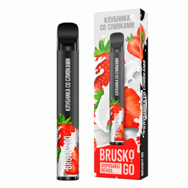 Одноразки Brusko клубника со сливками 800 затяжек	