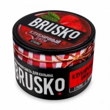 Бестабачная смесь Brusko Strong Line 50 грамм (клубничный джем)