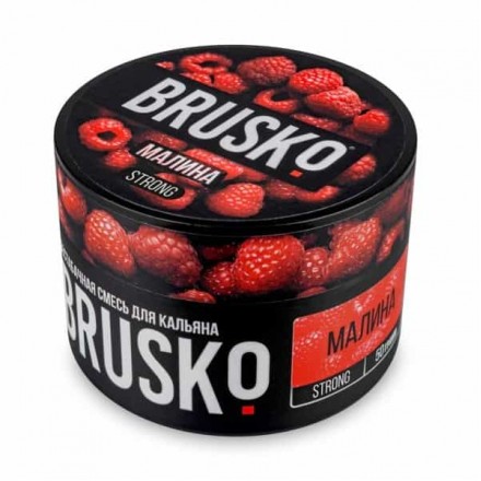 Безтютюнова суміш Brusko Strong Line 50 грам (малина)