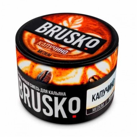 Бестабачная смесь Brusko Medium Line 50 грамм (капучино)