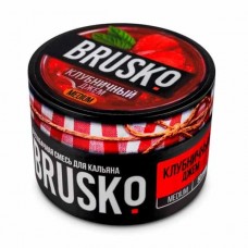 Бестабачная смесь Brusko Medium Line 50 грамм (клубничный джем)