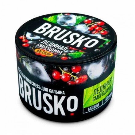 Безтютюнова суміш Brusko Medium Line 50 грам (крижана смородина)