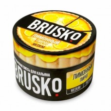 Безтютюнова суміш Brusko Medium Line 50 грам (лимонний пиріг)