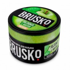 Бестабачная смесь Brusko Medium Line 50 грамм (яблоко с мятой)