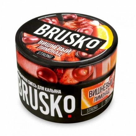 Бестабачная смесь Brusko Strong Line 50 грамм (вишневый лимонад)