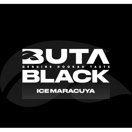 Табак Buta Black Ice Maracuya 100 грамм (лёд маракуя)