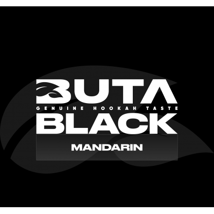 Табак Buta Black Mandarin 100 грамм (мандарин)